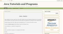Desktop Screenshot of javatutorialprograms.com